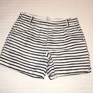 J crew high waisted formal chino shorts